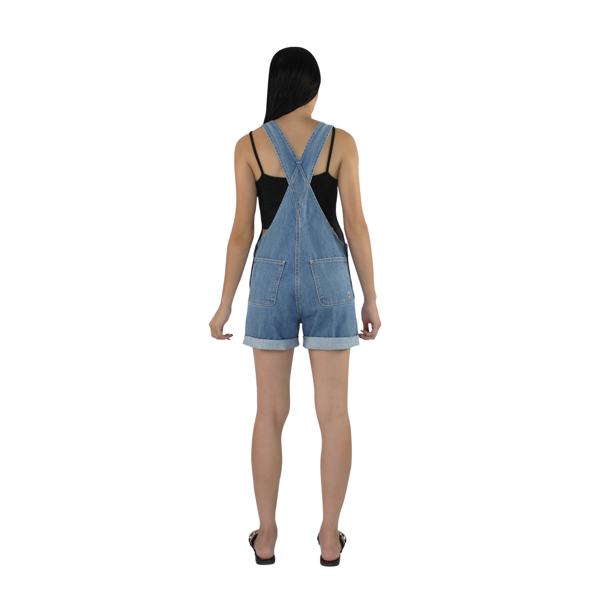 Overol Short Mujer Mezclilla 1466