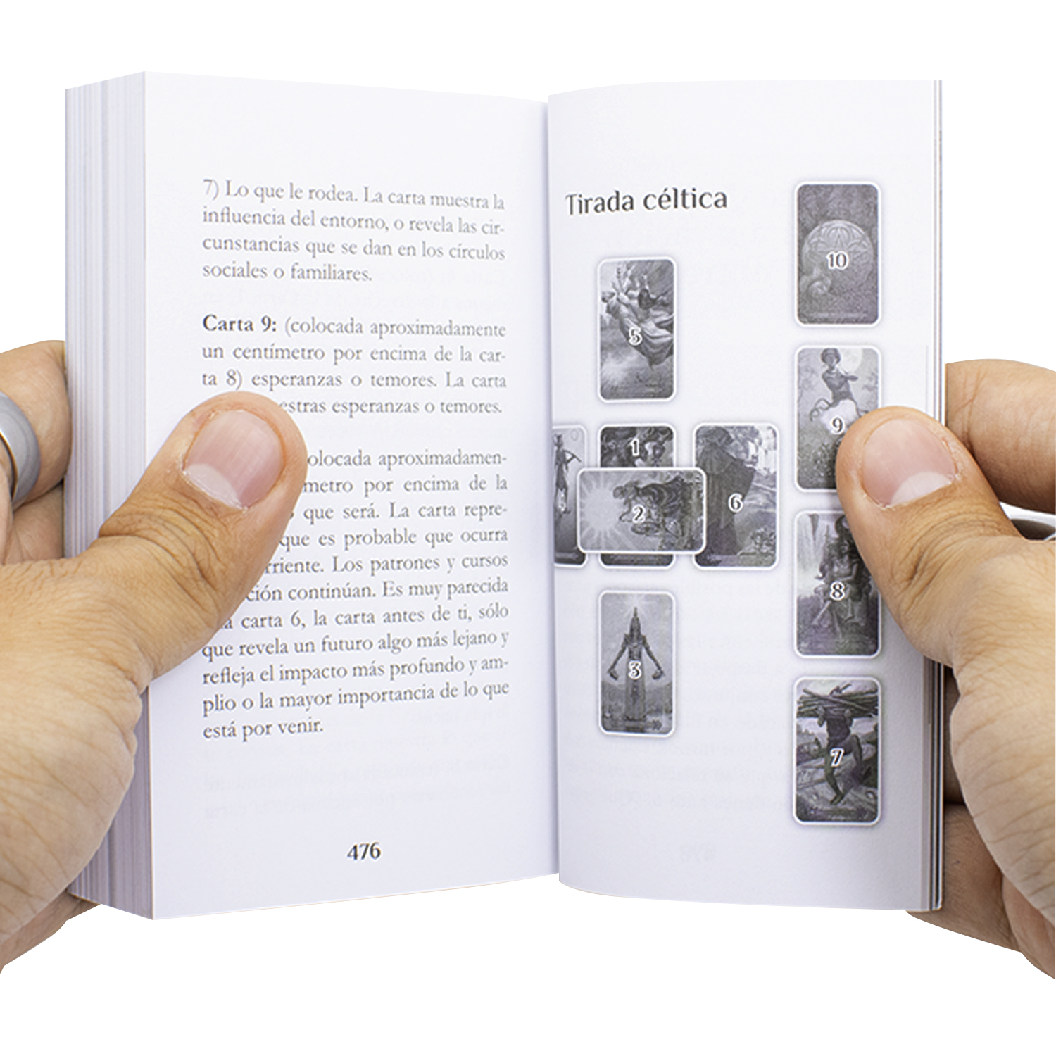 Mazo Cartas Tarot Del Hechicero Moderno Manual En Español - 78 Cartas