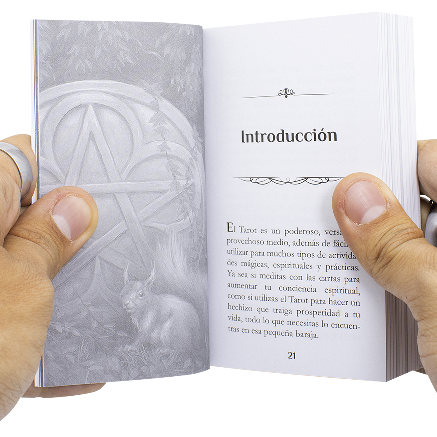 Mazo Cartas Tarot Del Hechicero Moderno Manual En Español - 78 Cartas