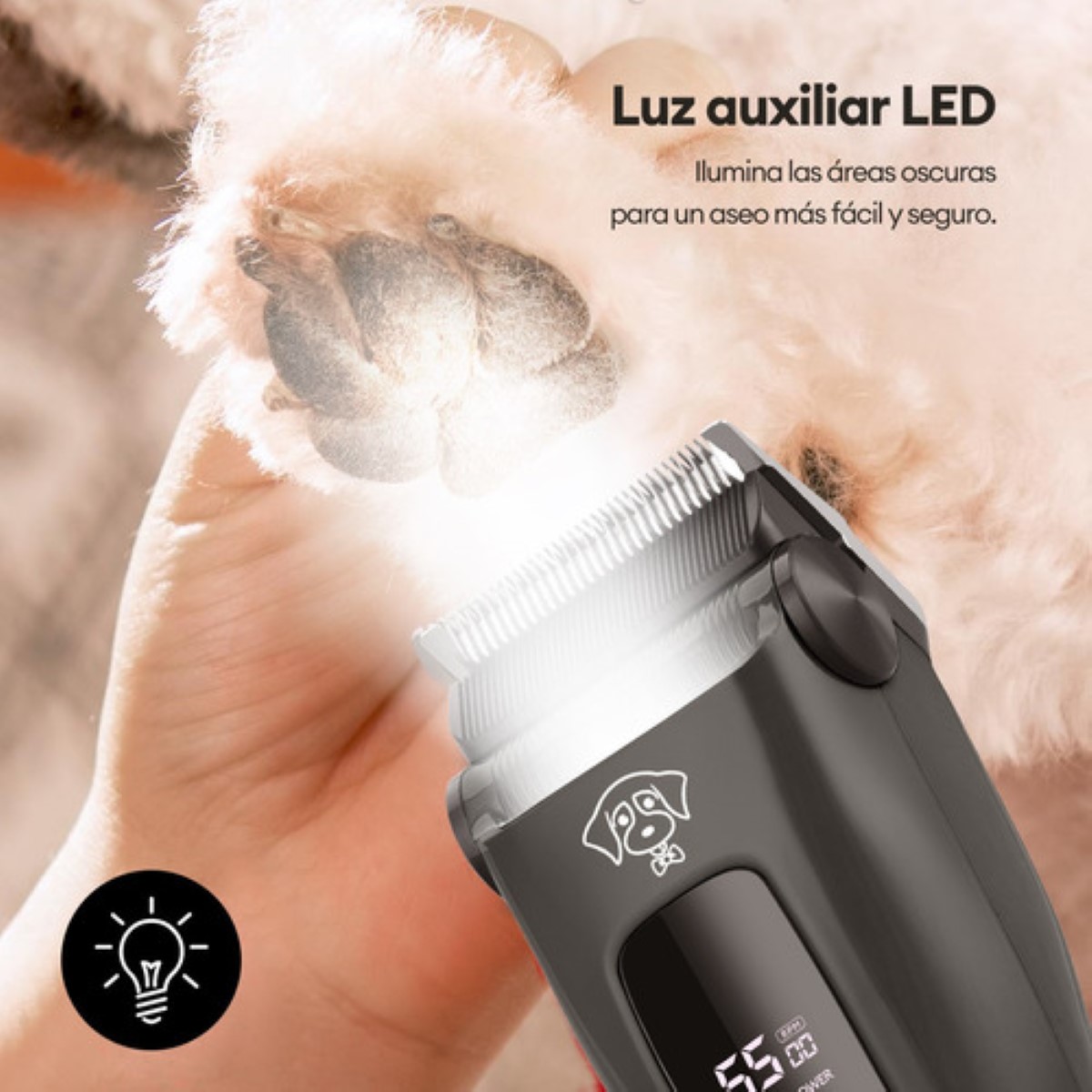 Maquina Para Cortar Pelo De Perro Rasuradora Recargable