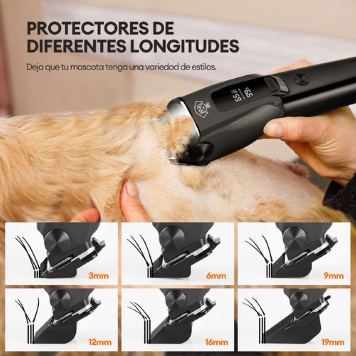 Maquina Para Cortar Pelo De Perro Rasuradora Recargable