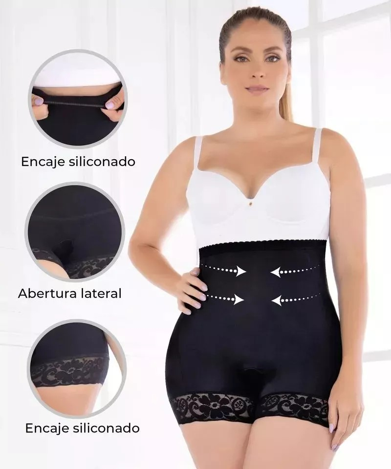 Panty Faja Short Moldeador Levanta Gluteos Realce Moldeador