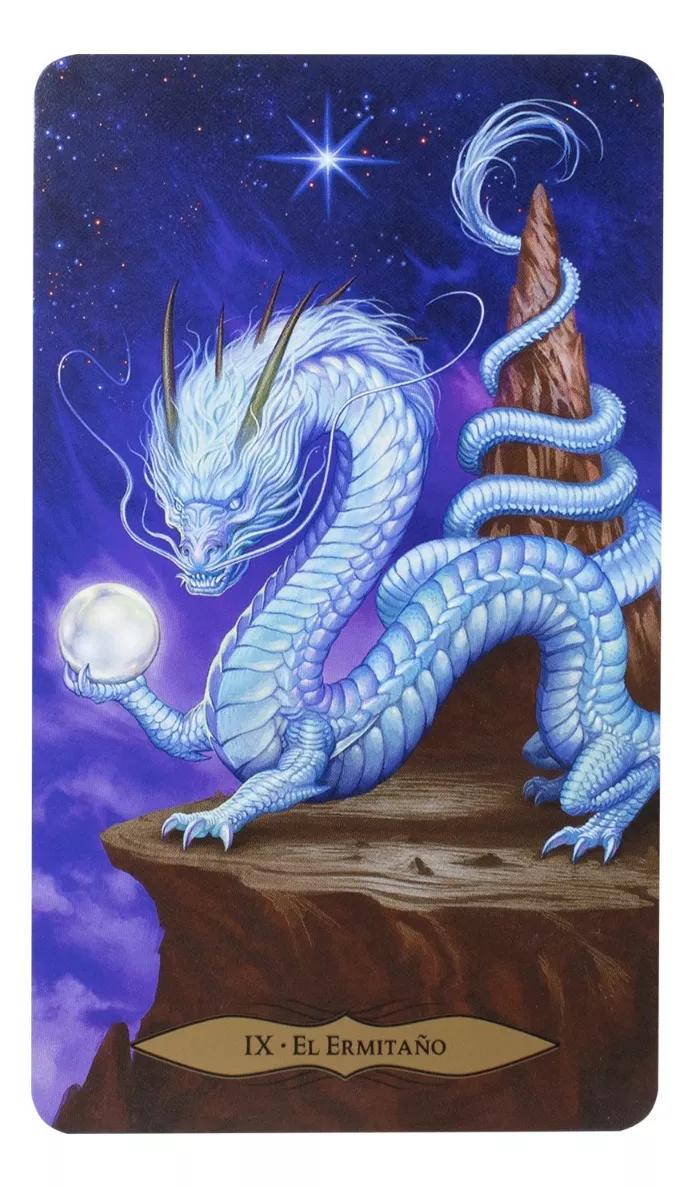 Oráculo Mazo Tarot de Dragones – 78 Cartas con Manual en Español 