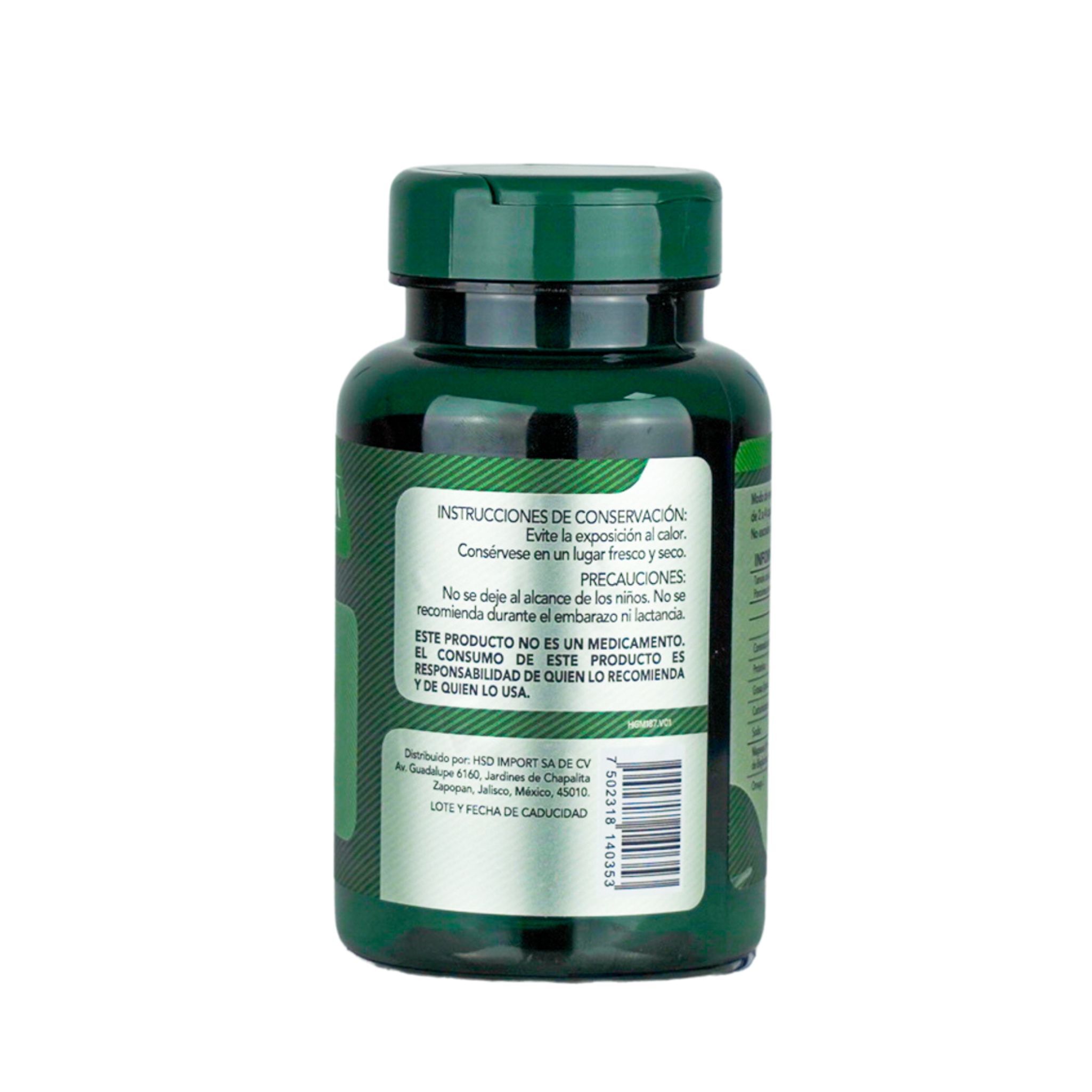 Herbalia Lab - Glicinato de Magnesio 400mg - Magnesio Glicinato + Omega 3 - Magnesium Glycinate - Fórmula Avanzada Alta Absorción - 90 Cápsulas