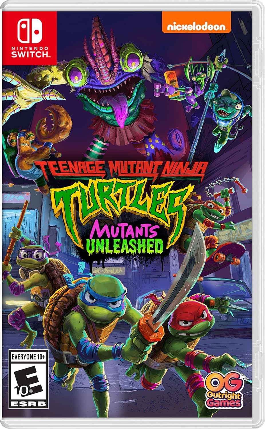 Teenage Mutant Ninja Turtles: Mutants Unleashed -Nintendo Switch