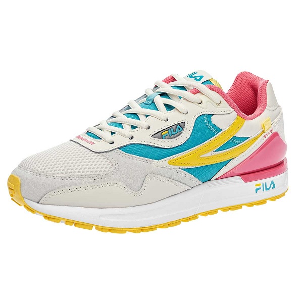 Tenis Fila Valado 2 Blanco/multicolor Mujer Tallas #23 al #26