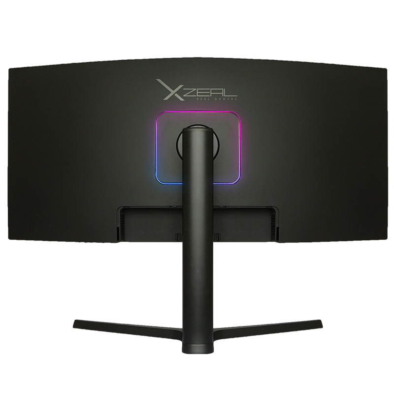 Monitor Gamer Curvo XZEAL XZ-6010, LED 34", Quad HD, FreeSync, 100Hz, HDMI, Negro