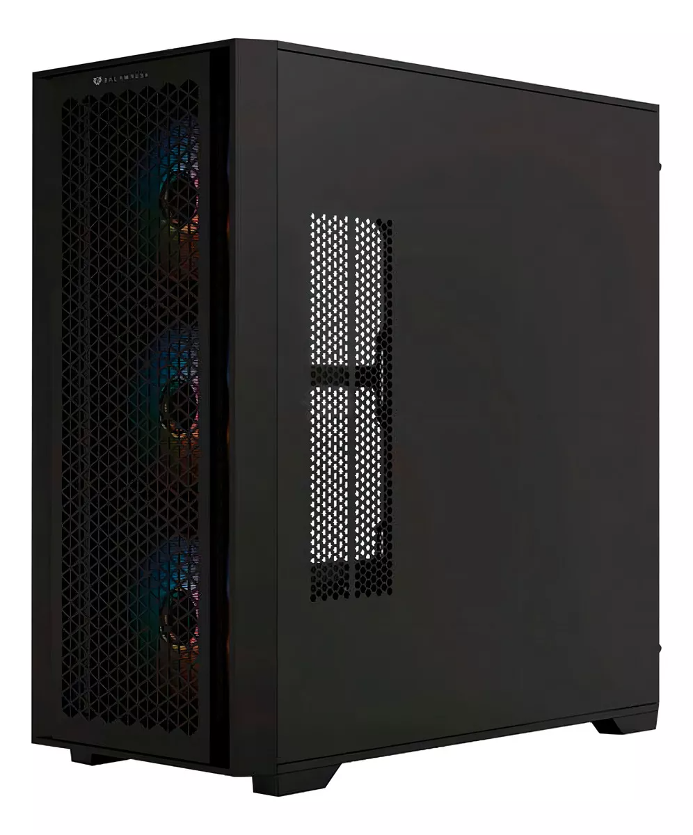 GABINETE BALAM RUSH TWIN MATE 9000 NEGRO E-ATX ARGB C/TEMPLADO S/FUENTE BR-938754