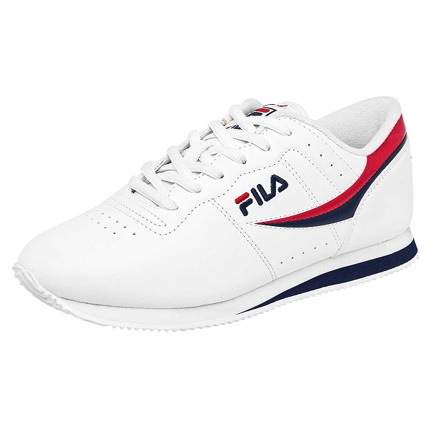 Tenis Fila Machu 2 Blanco/rojo/marino Mujer Tallas #22 al #25