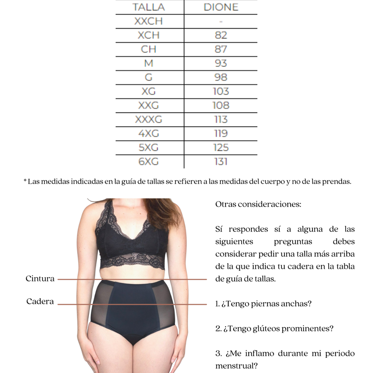 Calzón Menstrual Dione