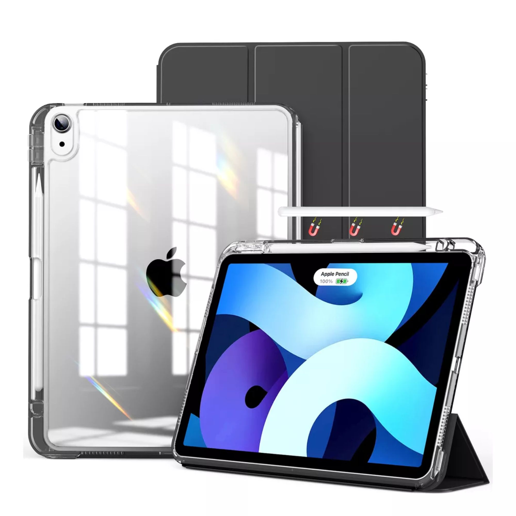 Funda Para iPad Pro 12.9 / Air 13 M2 SmartCover Soporte  Compatible iPad Air 10.9 Pulgadas iPad Air M2/m3 11 Pulgadas