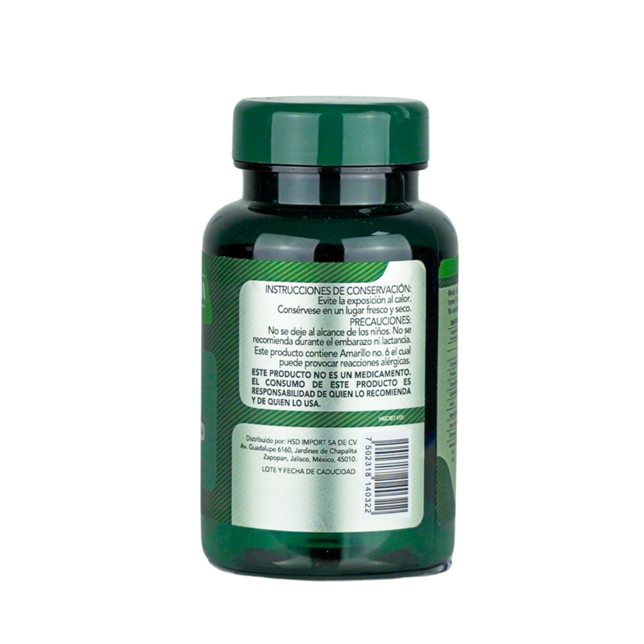 Herbalia Lab Granos de Café Verde, Mango Africano, Cetonas de Frambuesa y Omega 3 | Suplemento Natural de Alta Calidad con Antioxidantes y Omega 3 EPA/DHA - 90 Cápsulas