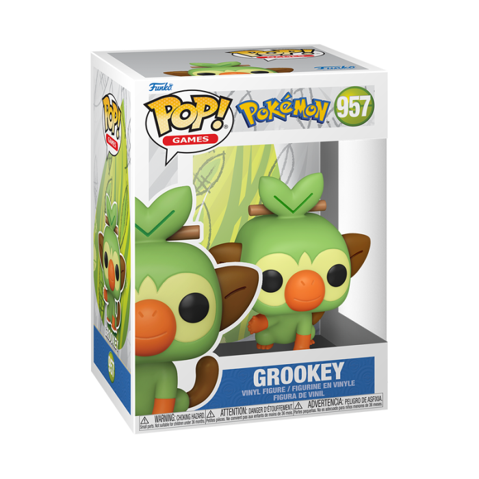 Funko Pop! Games Pokemon Grookey #957