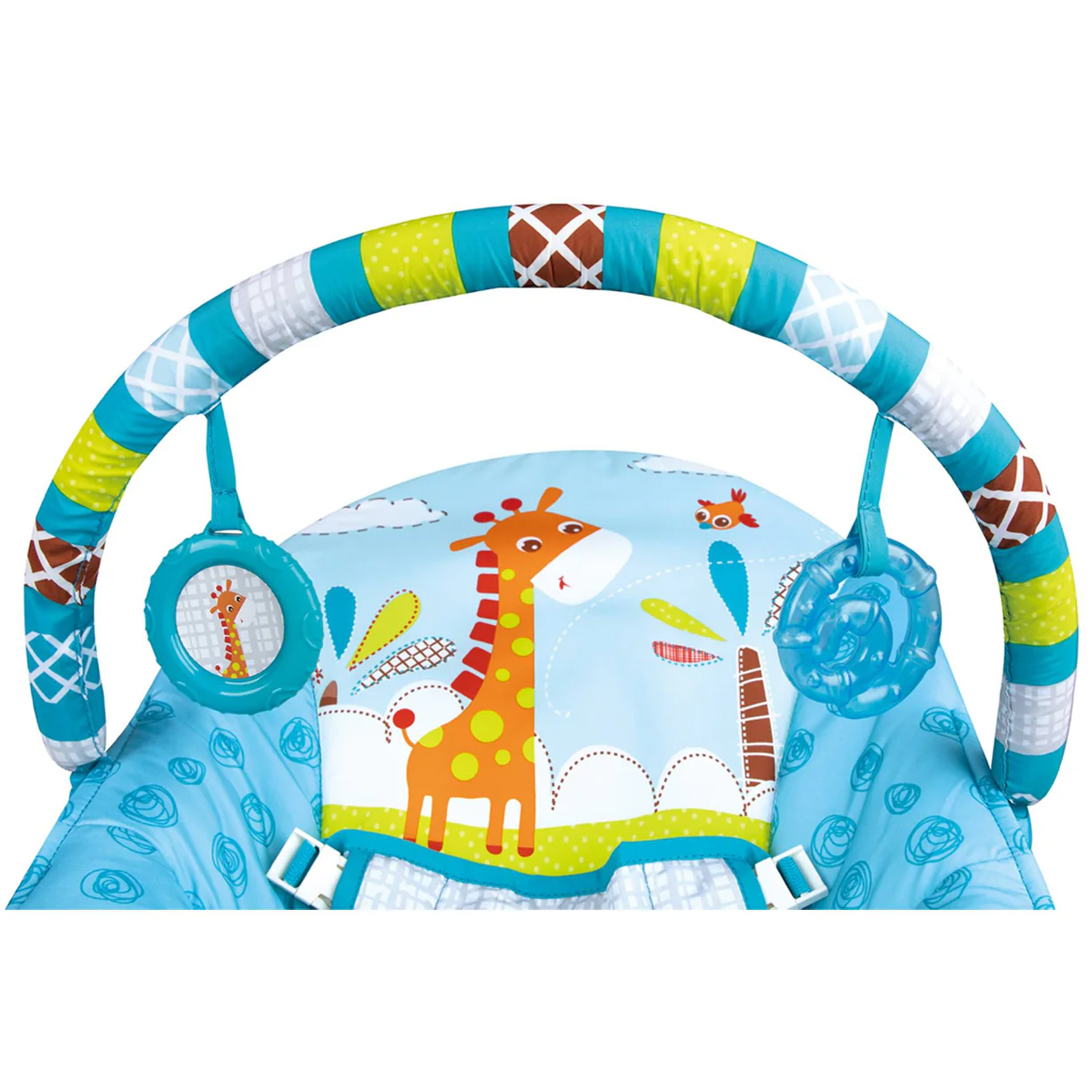 Mecedor Bebe Bouncer Prinsel. Azul