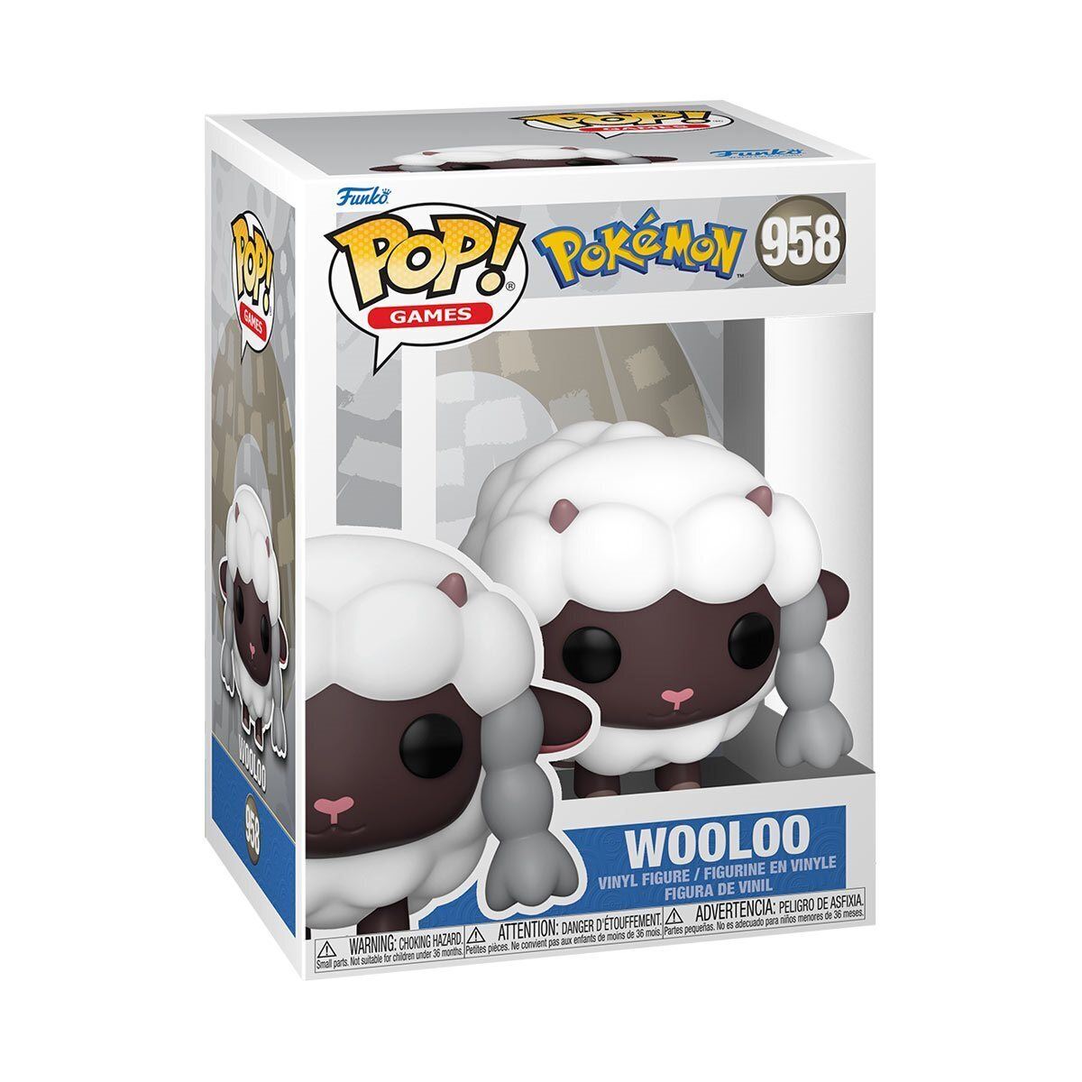 Funko Pop! Games Pokemon Wooloo #958