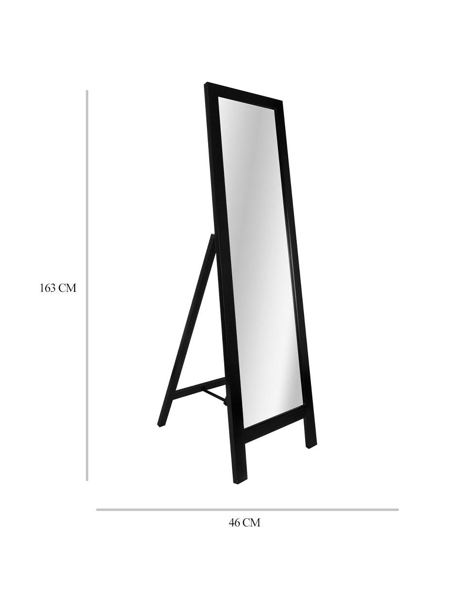 Espejo Decorativo De Tamaño Completo Con Caballete- 46x163cm - Fine Art Tj
