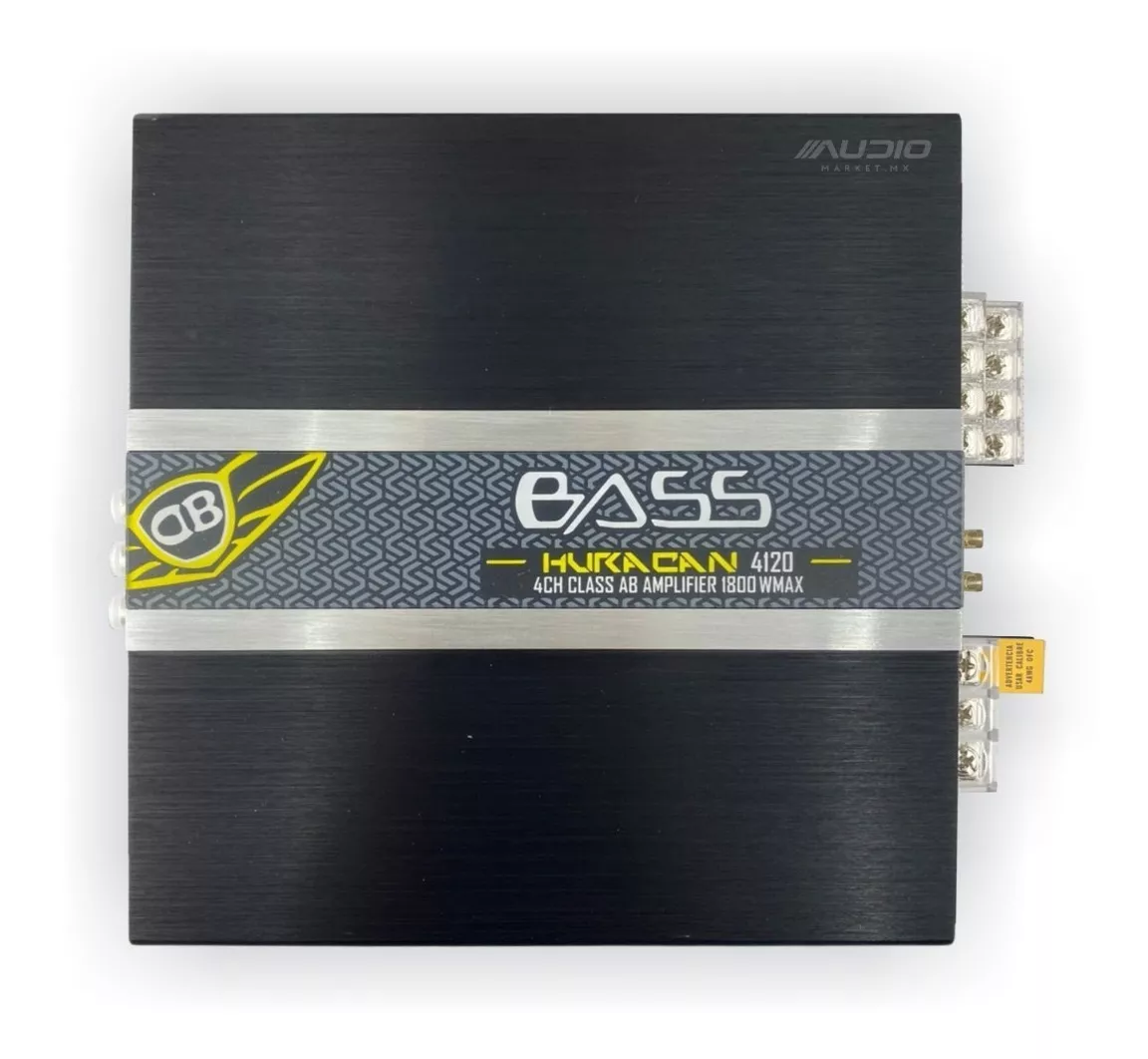 Amplificador Db Bass Huracan4120 1800w 4 Canales 