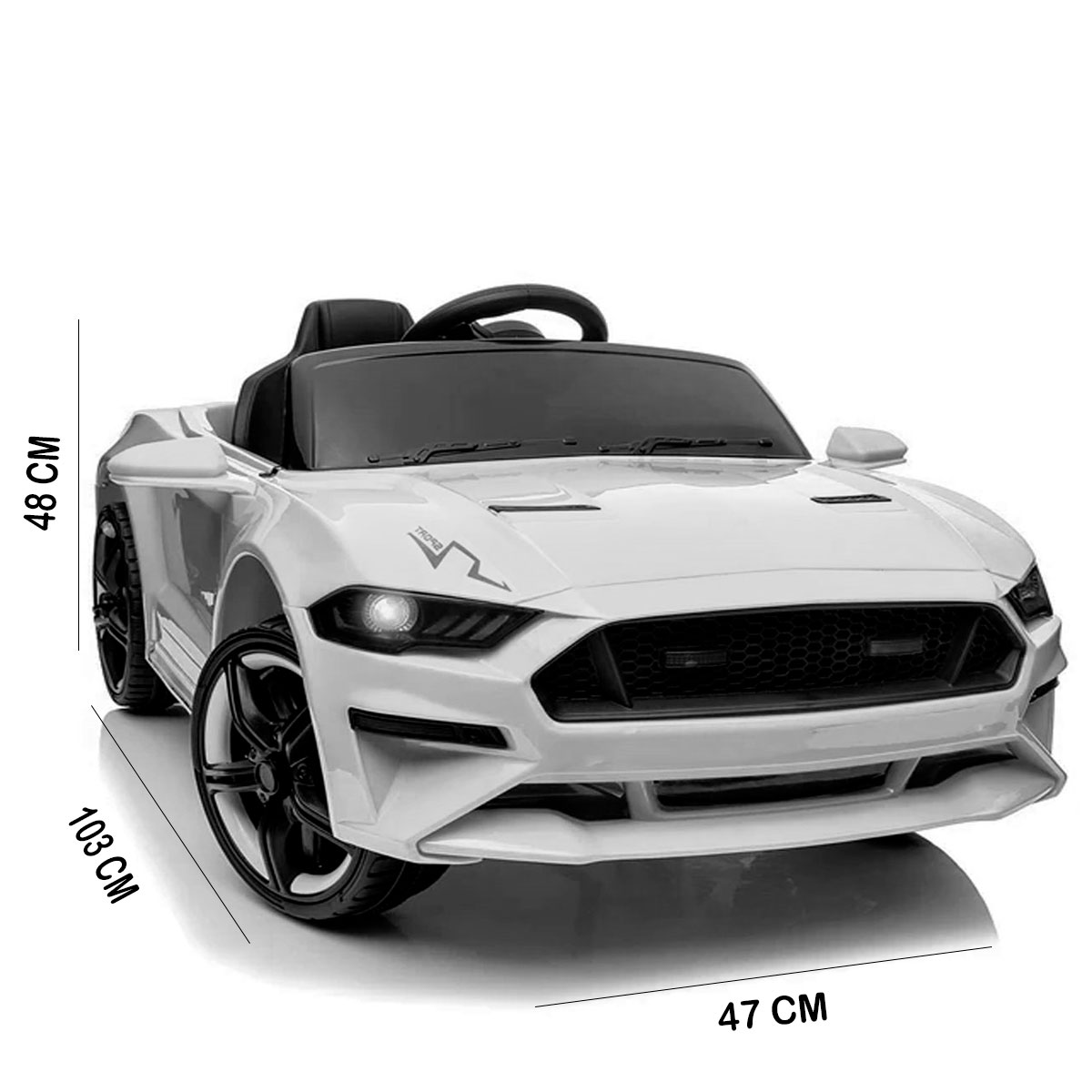 Montable Electrico Para Niños Le Monde Mustang BBH-718A Con Control Rosa