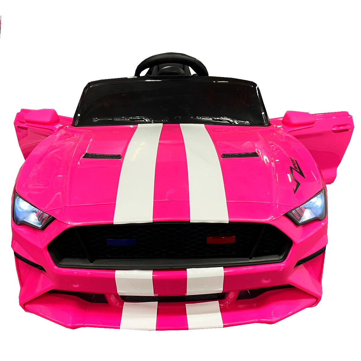 Montable Electrico Para Niños Le Monde Mustang BBH-718A Con Control Rosa