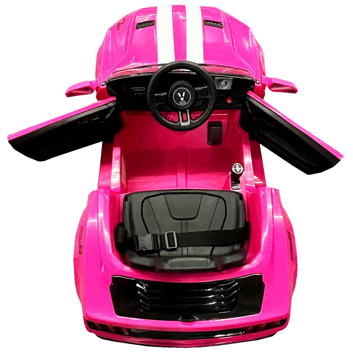 Montable Electrico Para Niños Le Monde Mustang BBH-718A Con Control Rosa