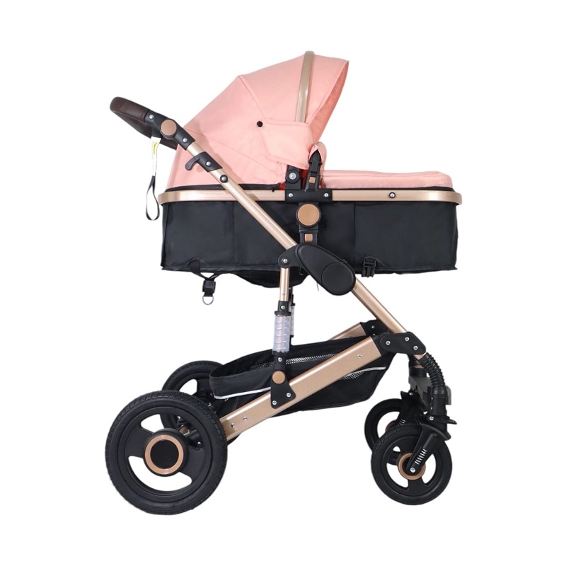 Carriola con Portabebe GALACTUS Orion Guby Rosa.