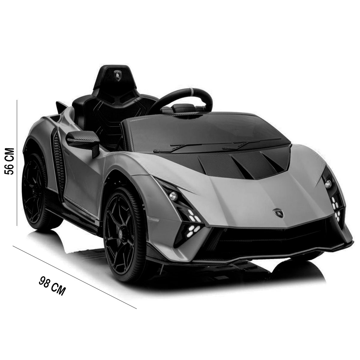 Montable Eléctrico Infantil Lamborghini de Lujo S319 Le Monde Rosa