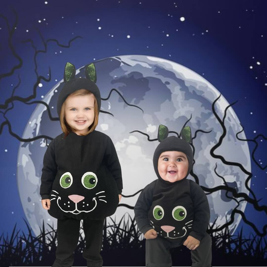 Disfraz de Gato - Disfraz de Halloween - Disfraces para Bebé, Niñas y Niños