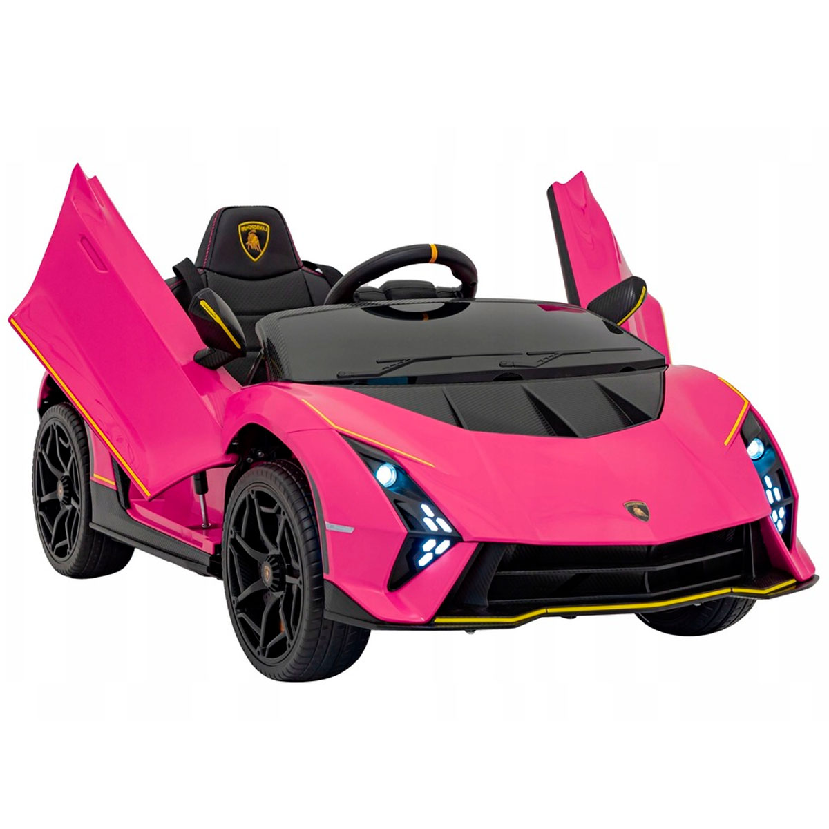 Montable Eléctrico Infantil Lamborghini de Lujo S319 Le Monde Rosa