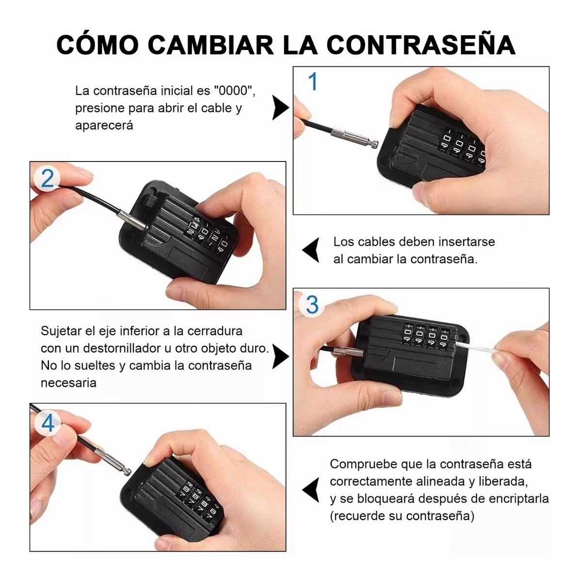 Cerradura De Refrigerador Con Código Para Niños De 2 Piezas Negro