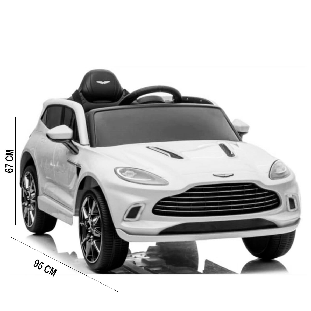 Carro Camioneta Montable Electrico 12V Aston Martin DBX S310 Rosa