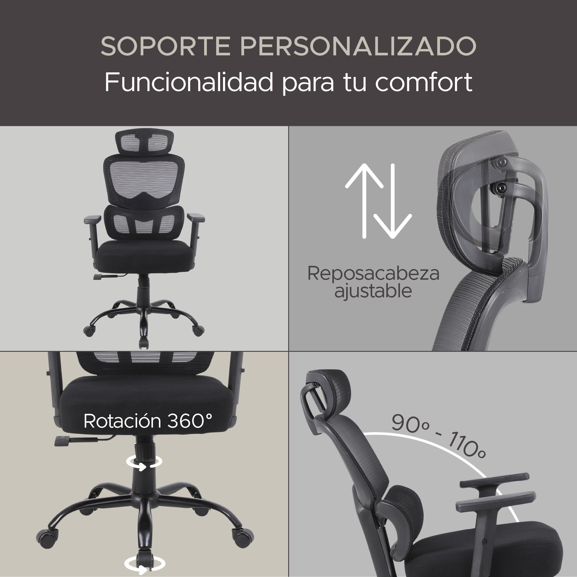 Silla De Oficina Directiva X-pross Negro