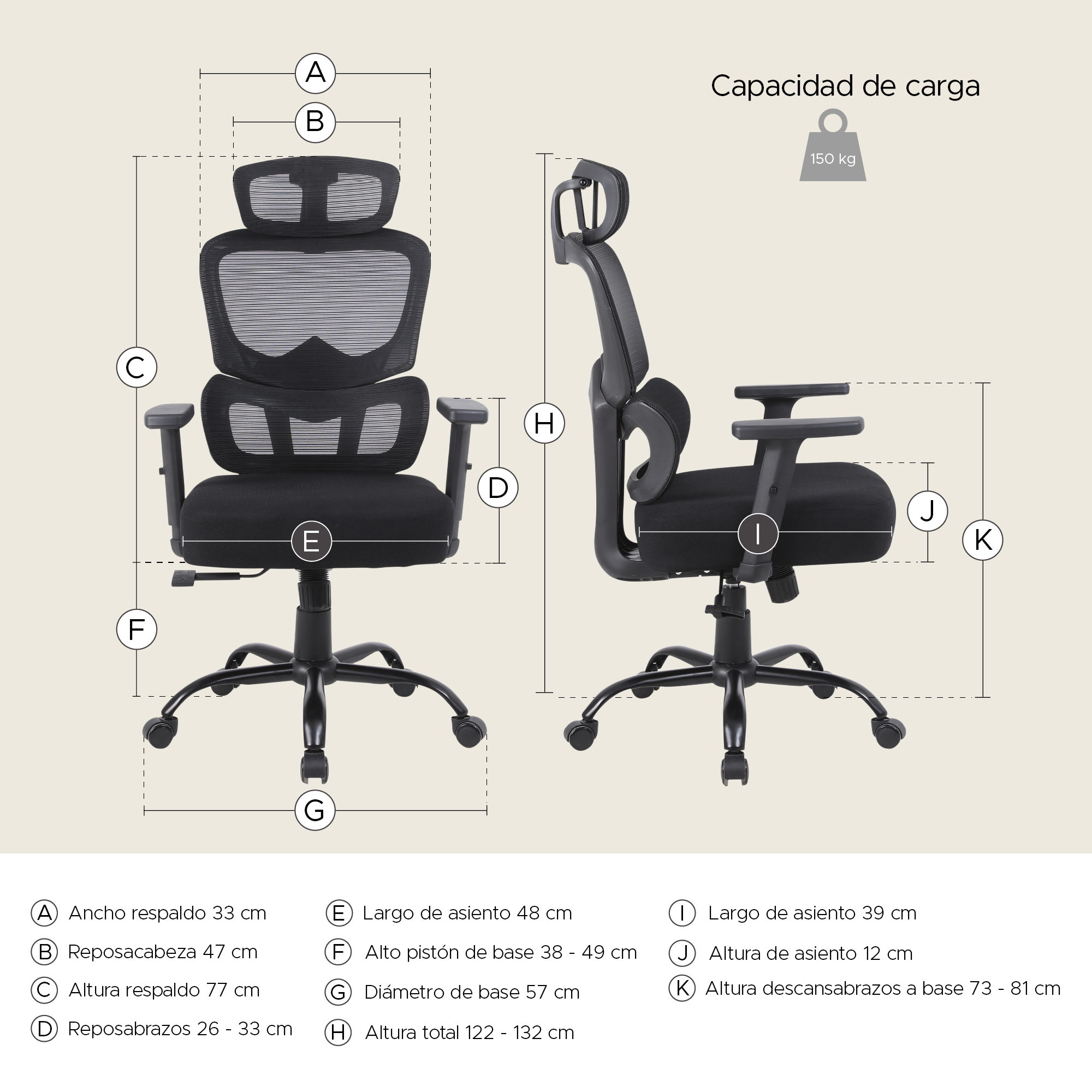 Silla De Oficina Directiva X-pross Negro