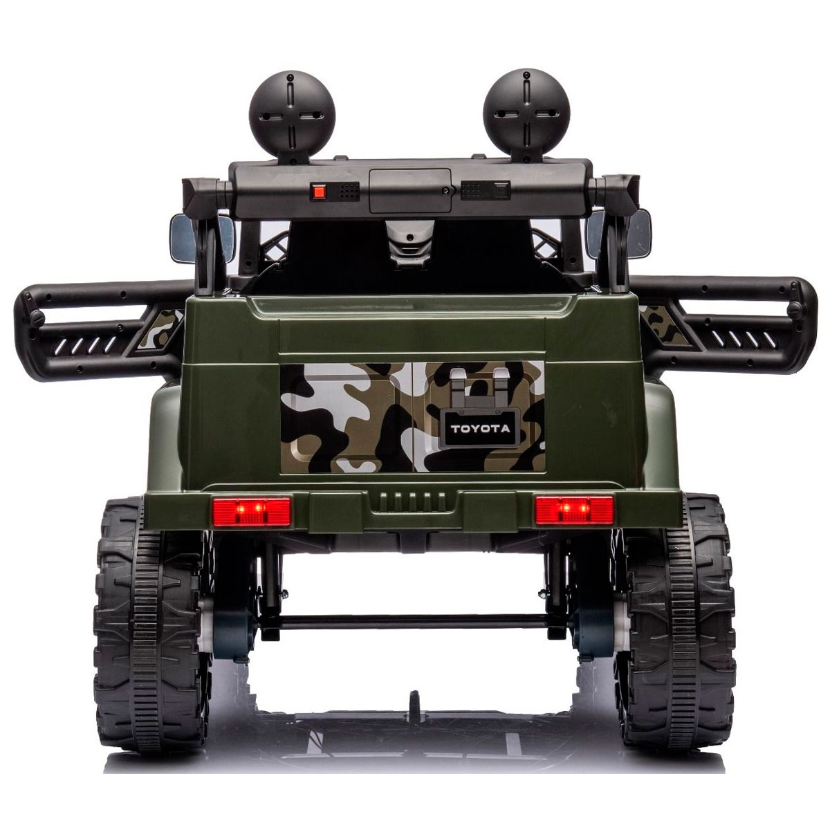 Montable Electrico Para Niños Toyota Fj Cruiser JJ2099 C-Lee Verde