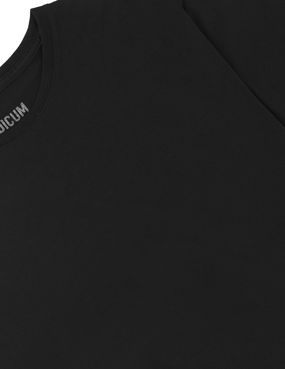 SET DE 3 PLAYERAS BÁSICAS NEGRAS INDICUM HOMBRE