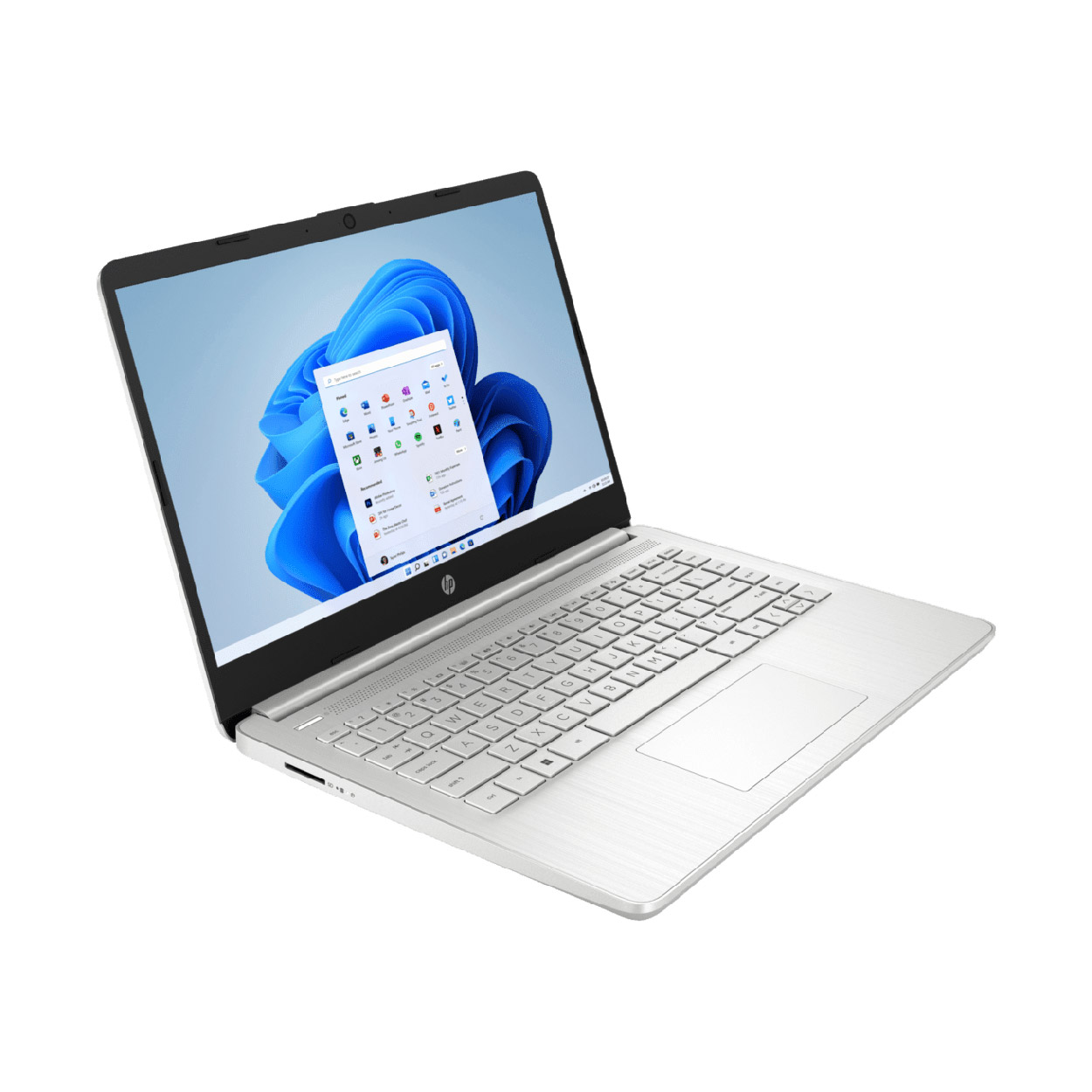 LAPTOP HP 14-DQ0532LA INTEL CELERON-N4120 4GB 128GB SSD PCIE 14PULG HD W11H MX SILVER