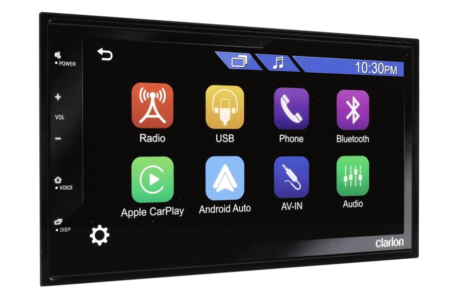 Autoestéreo 2 DIN Clarion FX450 Pantalla WVGA de 6,8"/Mirroring /Apple CarPlay/Android Auto/Bluetooth