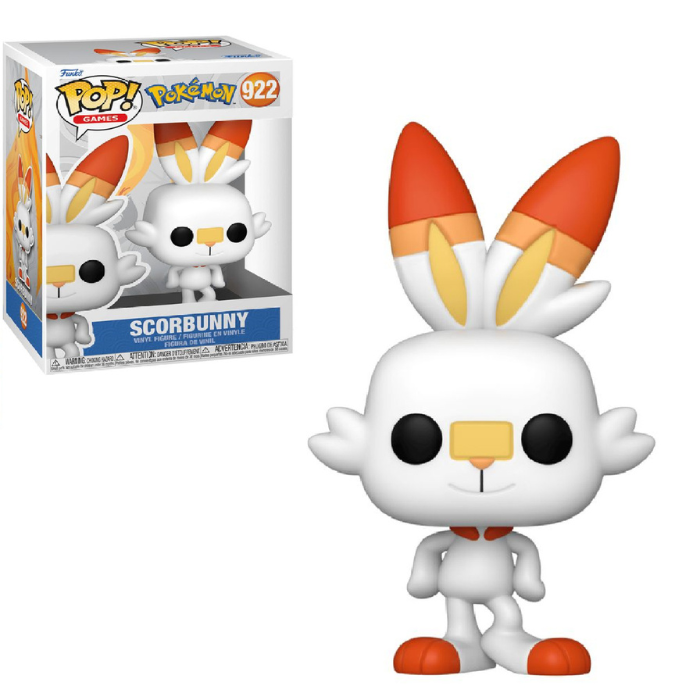 FUNKO POP! GAMES: Pokemon - Scorbunny #922
