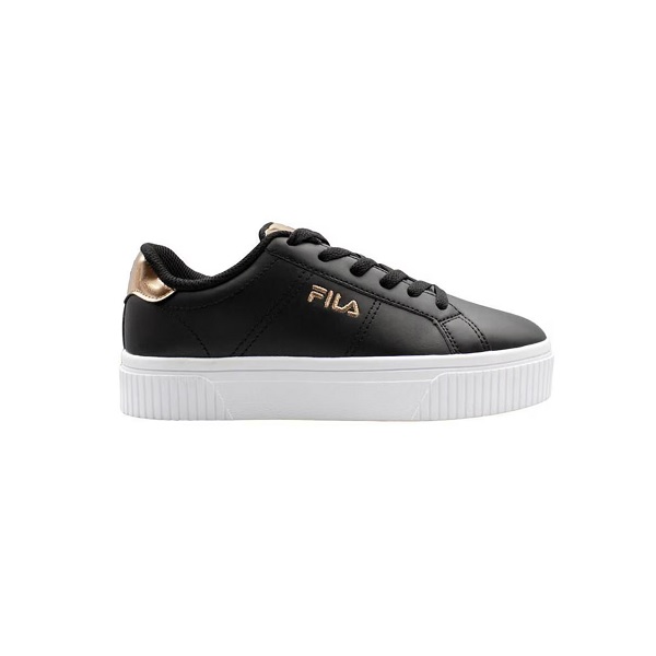 Tenis Fila Panache 19 Negro/oro/rosa Mujer Tallas #23 al #26