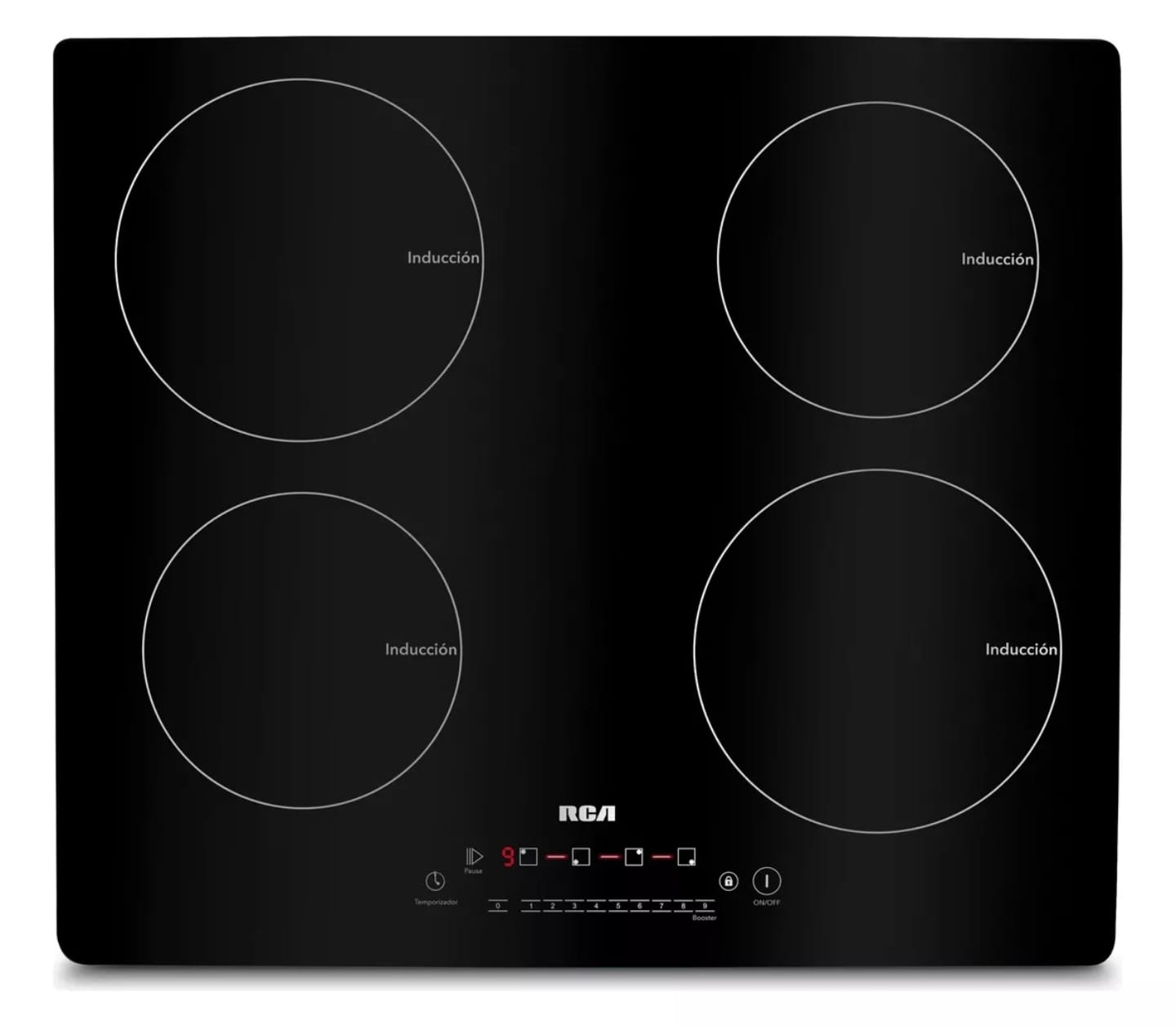 Rca Parrilla De Inducción Empotrable Rc-12a5 Color Negro