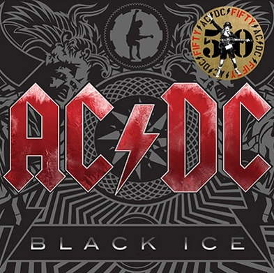 Ac/dc Black Ice 50th Anniversary Dorado Gold 2 Lp Vinyl