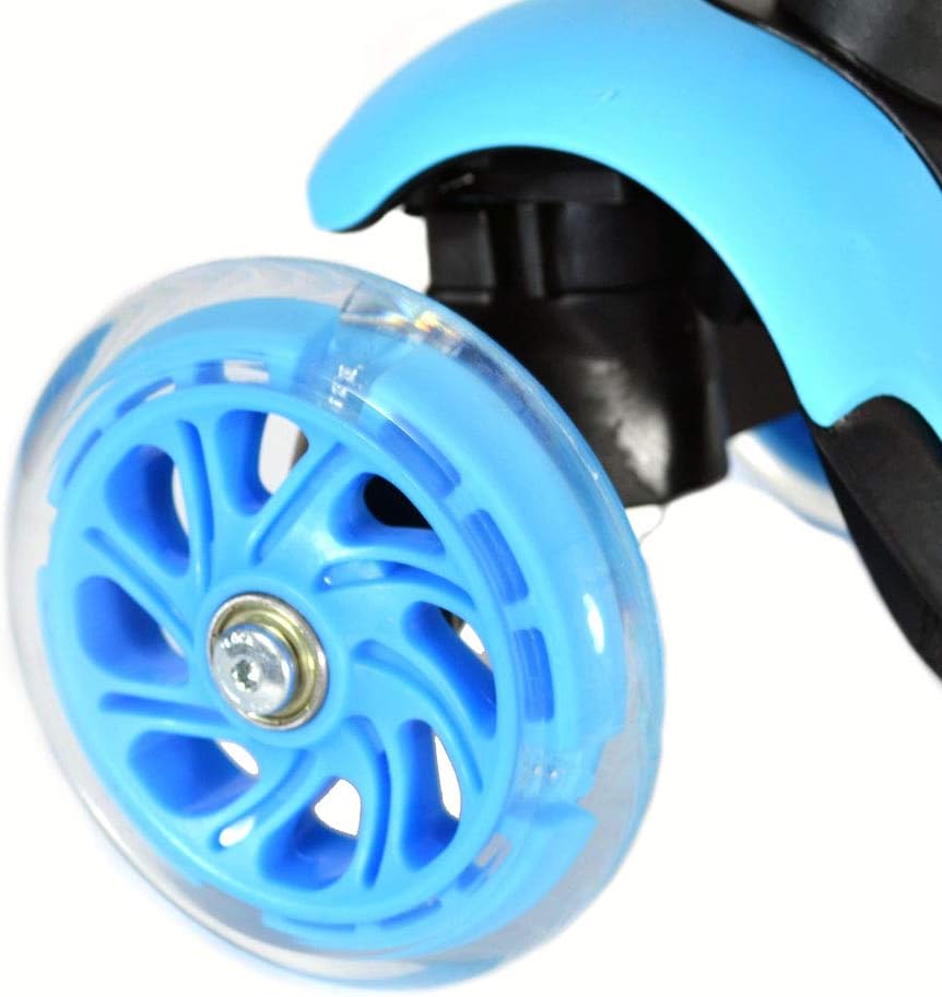 Scooter Patin Montable 3 Ruedas Con Luces Led Catarina Azul