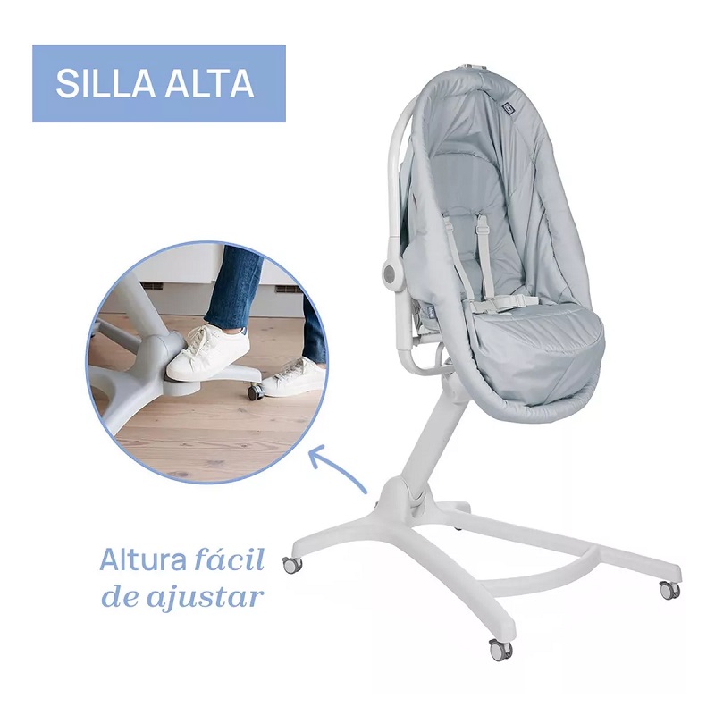 Minicuna Moises Silla CHICCO Baby Hug Grey