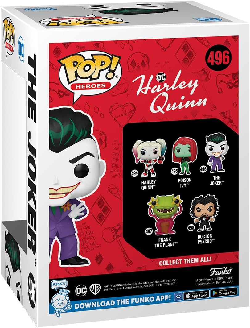 Funko POP! Heroes: Harley Quinn Animated Series - the Joker #496