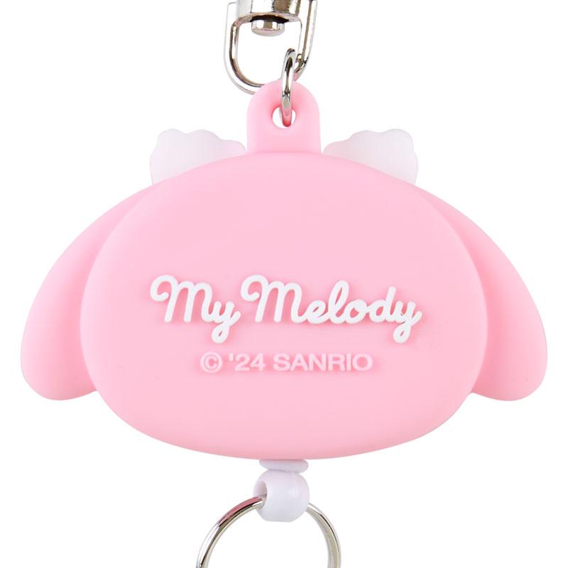 Porta Gafete Porta Credencial Llavero Retráctil My Melody Sanrio