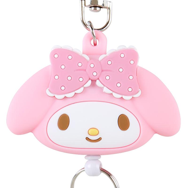 Porta Gafete Porta Credencial Llavero Retráctil My Melody Sanrio