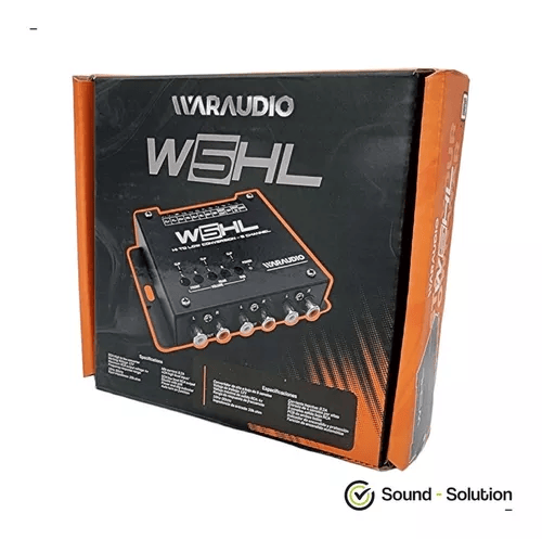 Convertidor Alta Baja De 5 Canales Waraudio W5hl 12v