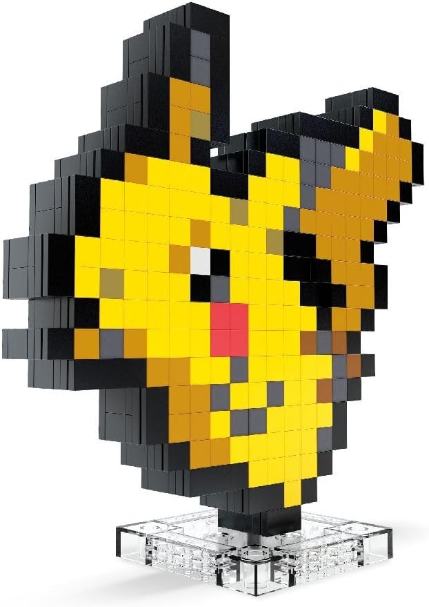 Mega Contstrux Pokemon Pixel pikachu 400 Pzs HTH74 Mattel
