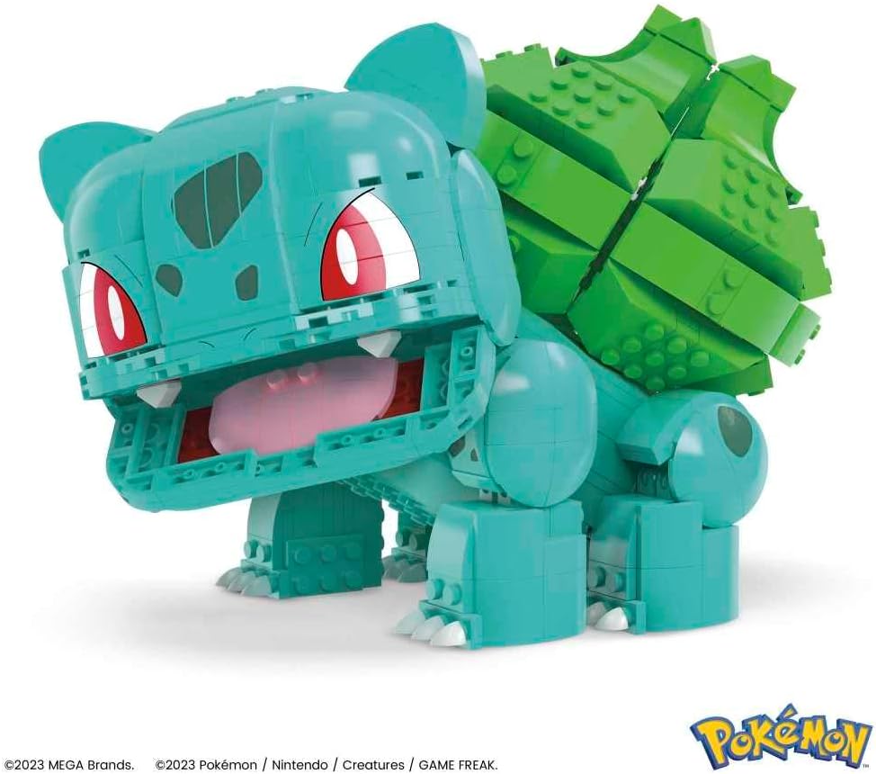 Mega Contstrux Pokemon Bulbasaur 789 Pzs HNT96 Mattel