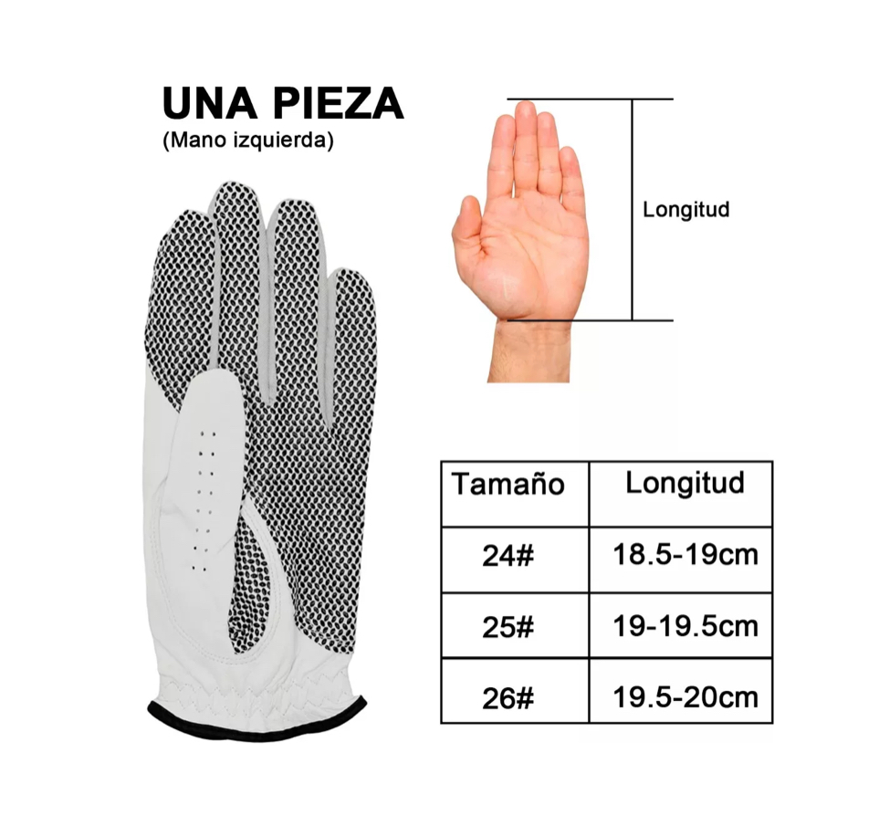 Guante De Golf Para Hombre , Para Jugador Derecho 24