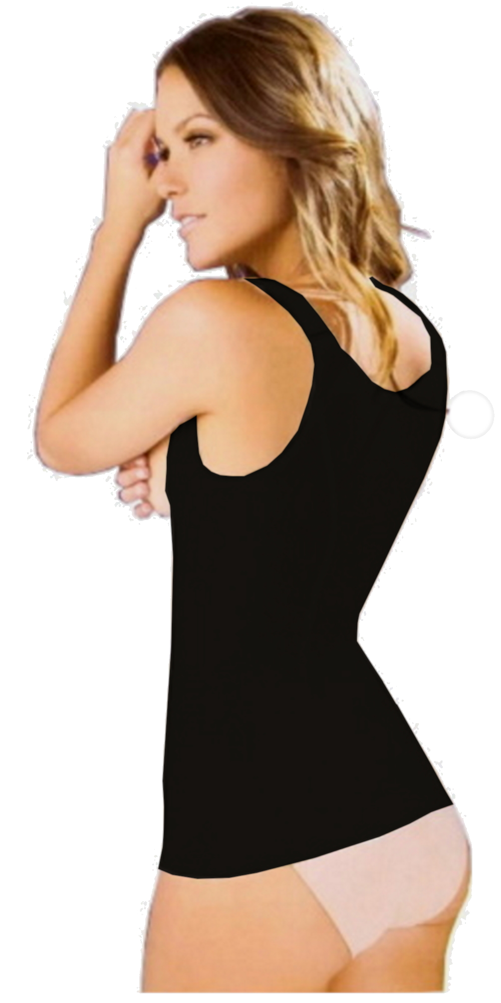 Faja Camiseta Senos Libres Ultra Perfect Alto Control Modelo 204, Body Siluette